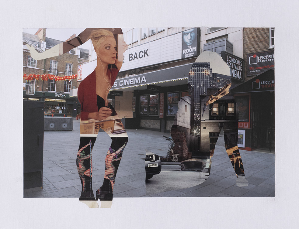 laurence jansen, collage, contemporary collage, contemporary art, laurence jansen artist