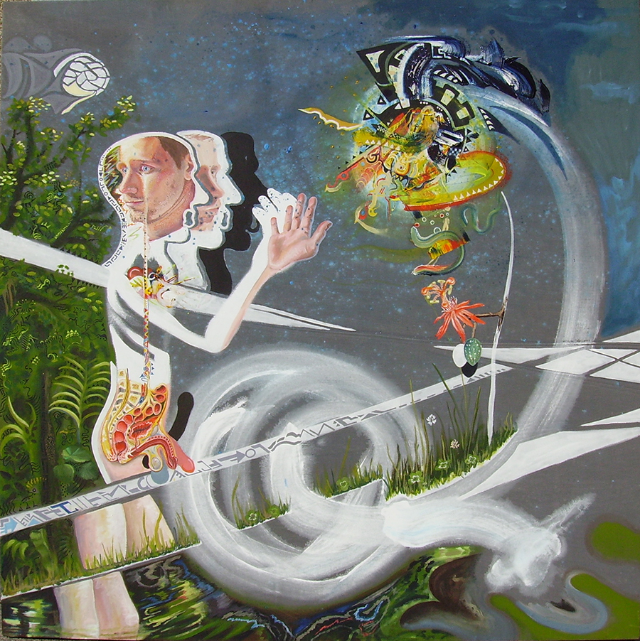 evolution, metaphysical painting, contemporary painting, figurative painting, oil on canvas, fine art, contemporary painter, contemporary artist, laurence jansen, laurence jansen art,